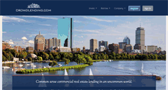 Desktop Screenshot of crowdlending.com